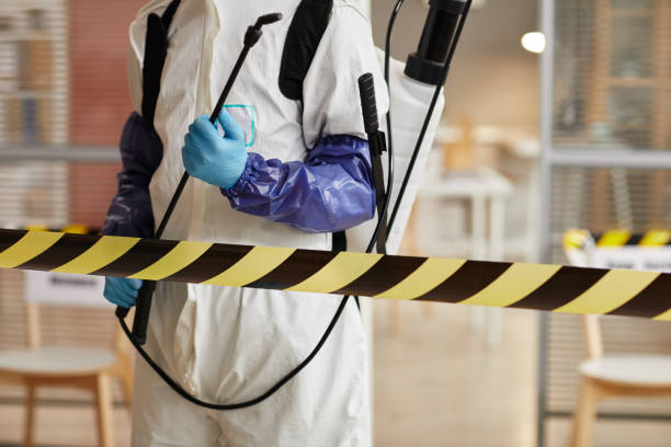 Professional Biohazard Cleanup technician working in Mission Hill, SD